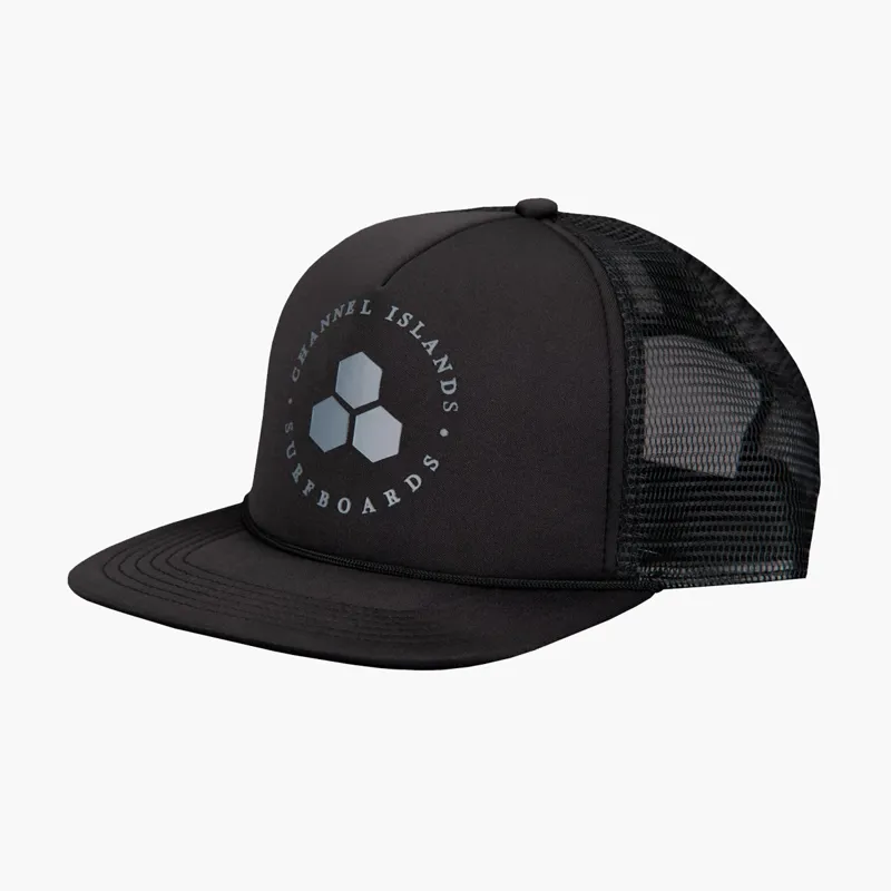 Channel Islands Laminator Trucker Hat Black-1